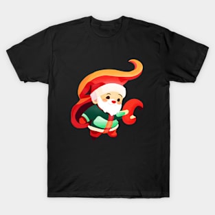 Christmas Baby Santa character Cartoon Chibi T-Shirt